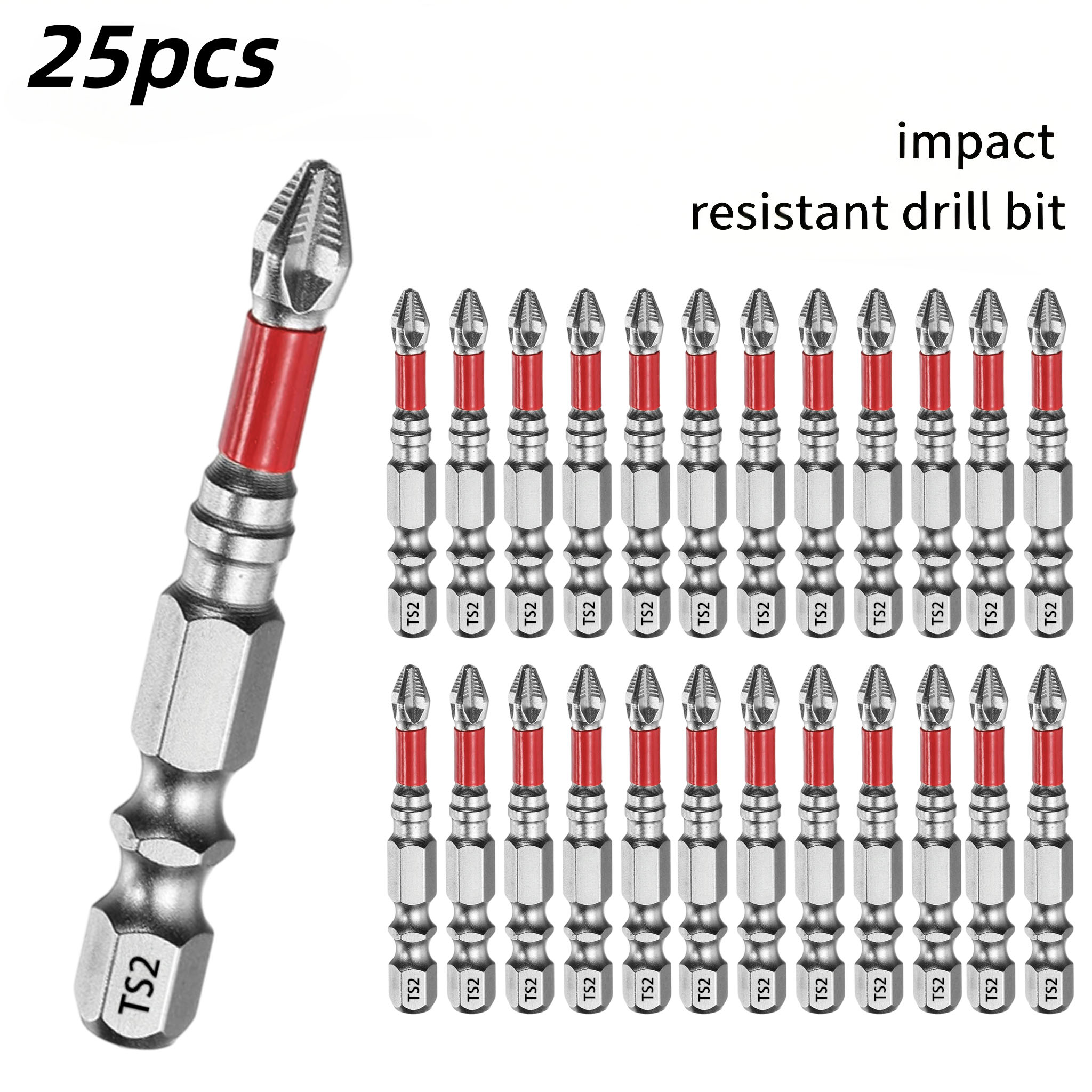 Screwdriver Set - 25-delige set professionele schroefbitjes met lange