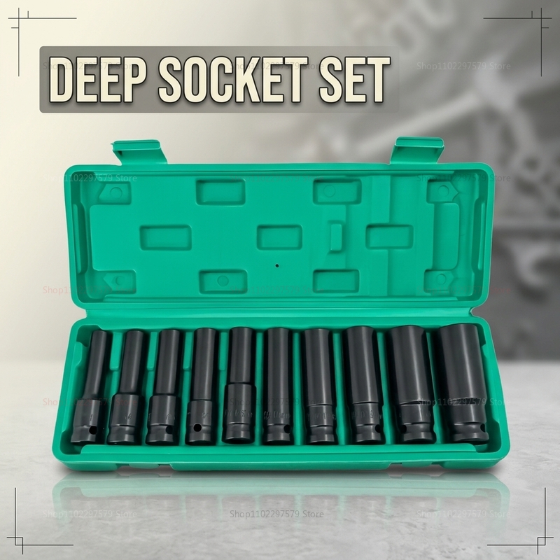 10-delige dopsleutelset 8-24mm - Hand Tools In Workshop recensie en prijs