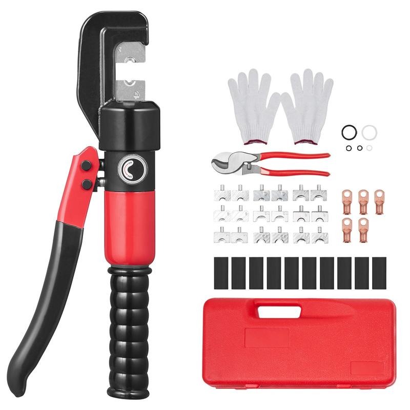 Hydraulische krimptang met 9 s - Pliers recensie en prijs