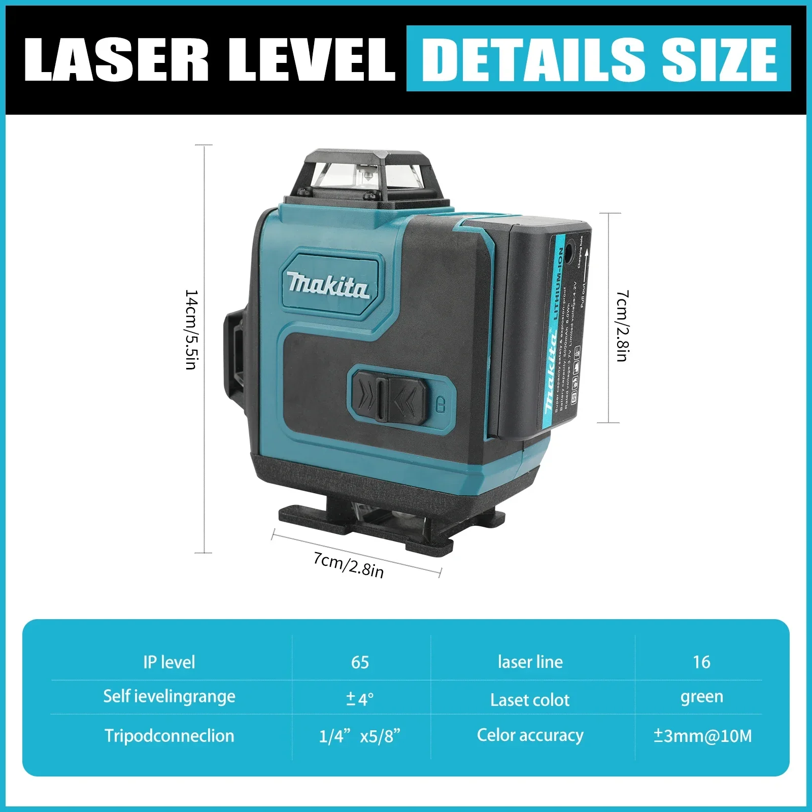 SK701 Hoge Precisie 16-Lijns L - Spirit Level recensie en prijs