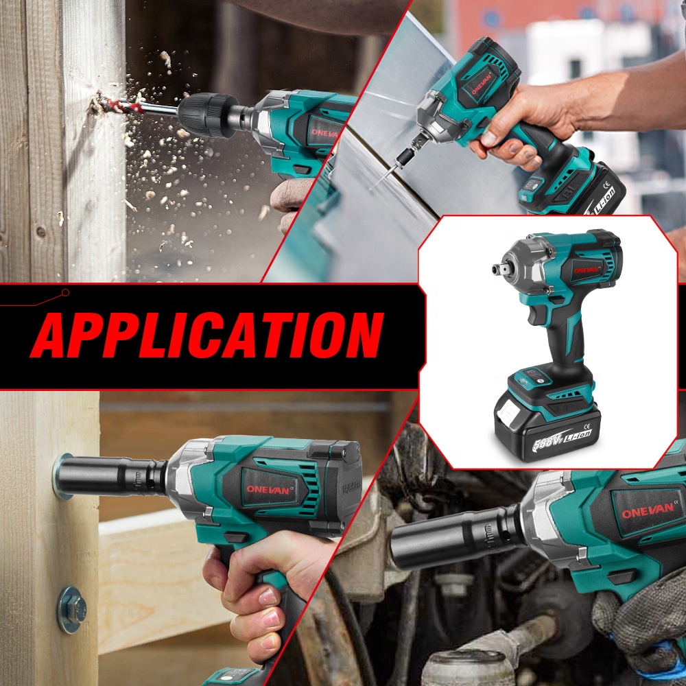 1200N.m Koppel Borstelloze Ele - Socket Wrench recensie en prijs