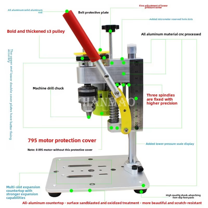 Mini Precisie Boormachine voor - Drill Press recensie en prijs